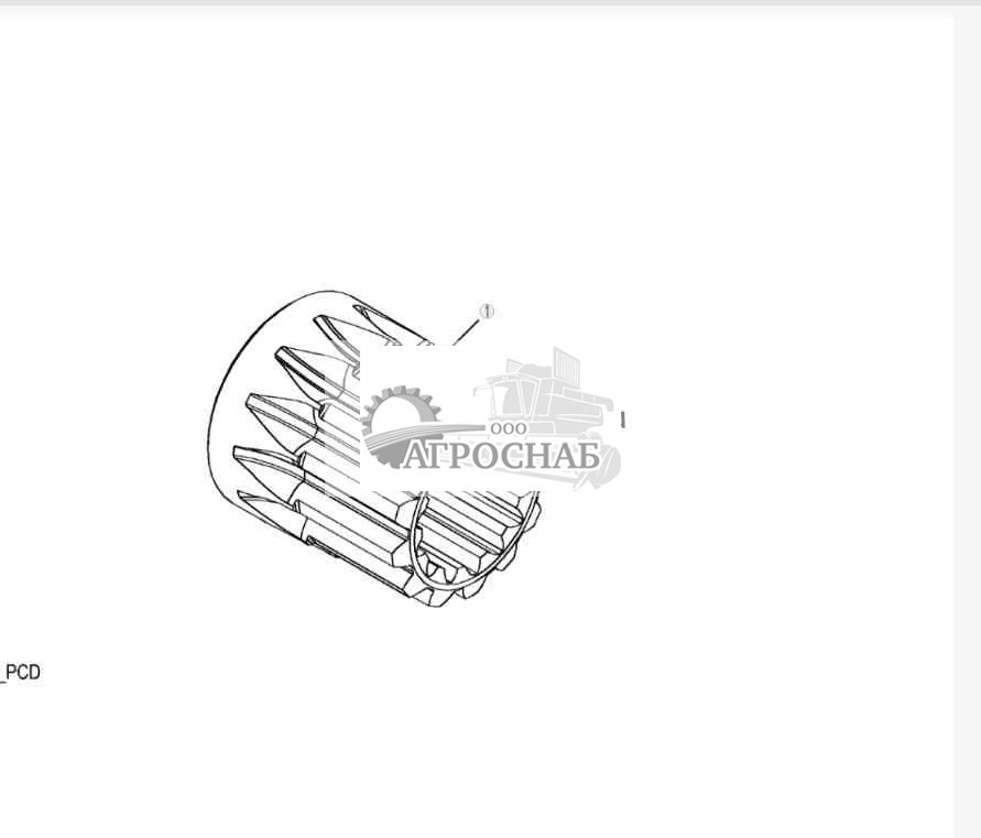 4028056 Переходная втулка (SAE C) 